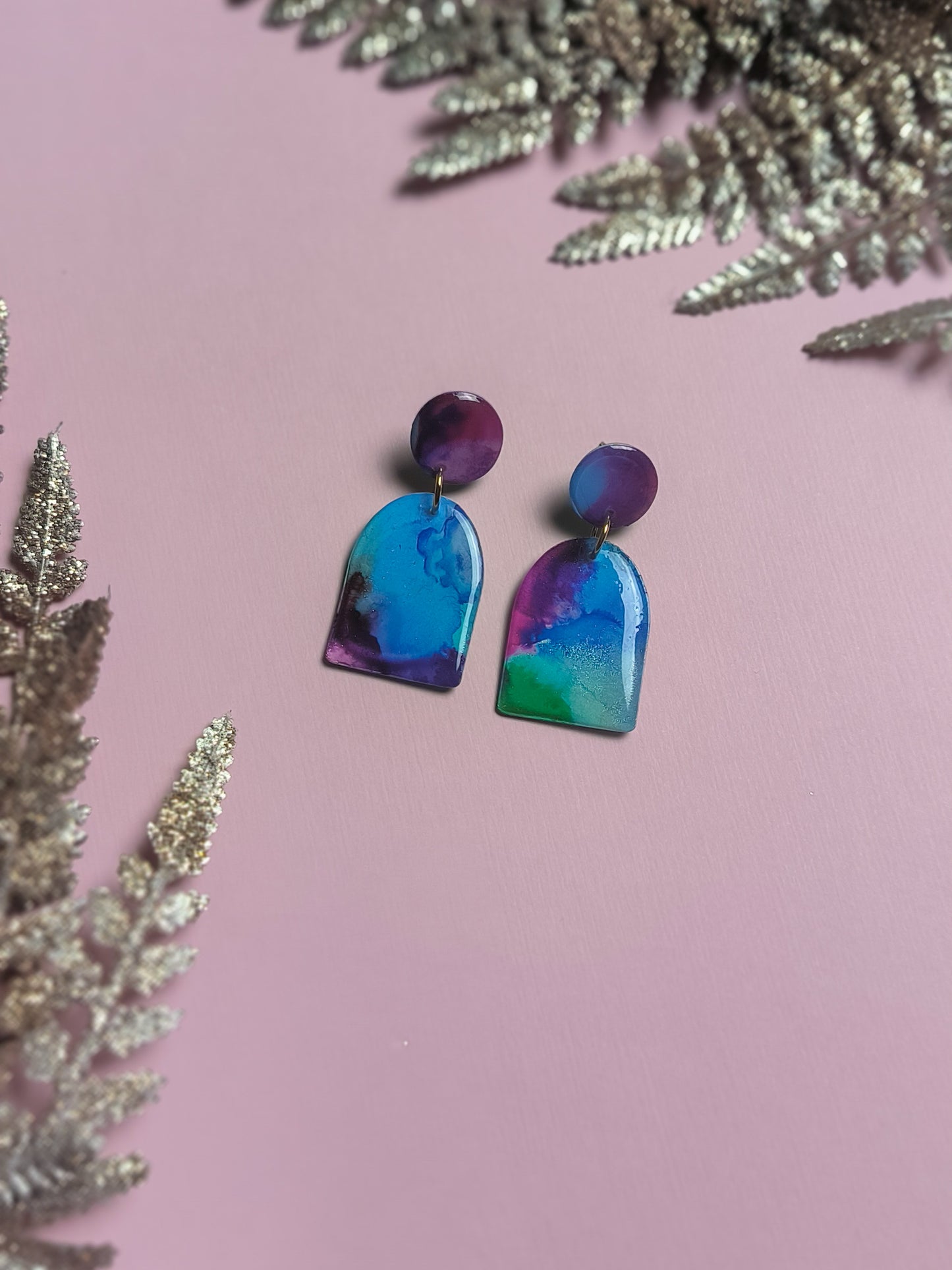 Les aquarelles bleues